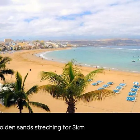 Loft Playa De Las Canteras Lägenhet *